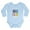 Sky Blue, variant on CafePress - Ukrainian Lover I Stand With Ukraine Body Suit - Long Sleeve Cotton Baby Bodysuit