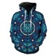 thumbnail image 1 of Sudadera con capucha y cremallera estilo nacional retro para hombre, de gran tamaño, divertida, informal, para adolescentes, estilo Harajuku, manga larga, unisex, estilo hip hop., 1 of 6