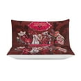 thumbnail image 3 of Hazbin Hotel 3-Piece Bedding Set Soft Warm And Comfortable Soft Bed Set with 1 Duvet Cover And 2 Pillowcases for Bedroom, 3 of 7