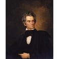 thumbnail image 3 of George Peter Alexander Healy 20x24 Black Modern Framed Museum Art Print Titled - John C. Calhoun (1845), 3 of 5