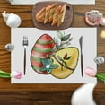 Kitchen Supplies Table Mats 6 Happy Easter Placemats Truck Hop Bunny