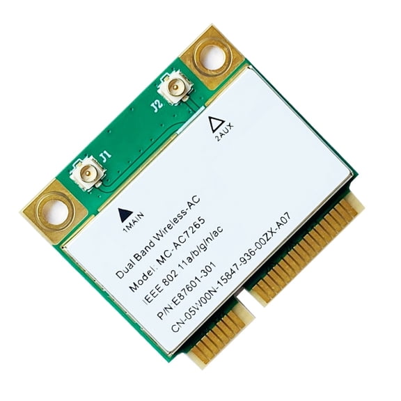 PCIe Networking Card 1200Mbps Desktop PCIE Double Band Wifi Adapter 802.11ac 5GHz 2.4GHz