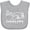 AC-Heather Grey, variant on Inktastic Future Pilot Airplane Doodle Plane Boys or Girls Baby Bib