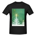 thumbnail image 4 of Bingfone Christmas Green Men'S Loose Fit Short-Sleeve Pocket T-Shirt, 4 of 7