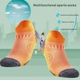 thumbnail image 3 of Couple Colorful Sports Socks Quick-drying Cotton Running Socks Breathable Sweat-absorbent and Deodorant Business Men's Socks Red, 3 of 6