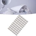 thumbnail image 4 of Light Emitting Diode Holder, Reusable Plastic 50 Set Round Replacement LED Holder 10mm Chrome Plated Waterproof with Washer for Industrial Use, 4 of 7