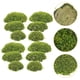 thumbnail image 3 of ColoMX 6 uds piedras artificiales cubiertas de musgo simulación rocas cubiertas de musgo accesorios de piedra de musgo falsas decoraciones decorativas de musgo, 3 of 8