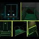 thumbnail image 2 of Cinta reflectante Zulema 5m Verde fluorescente, 2 of 8