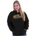 thumbnail image 3 of Athletic Varsity Brooklyn New York Unisex Plus Fleece Graphic Hoodie Brisco Brands 2X, 3 of 6