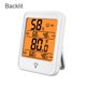 thumbnail image 4 of Mini termómetro digital Temperatura a domicilio Calibrador de batería General de efecto invernadero Humedad LCD Medidor de bebé Bebé Nursery Thermal Hogar blanco con negrolit seitruly HA010422-04B, 4 of 6