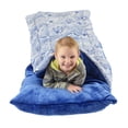 thumbnail image 3 of DreamsBe Dinosaur Sleeping Bag Glow in The Dark Dino Slumber Bag for Boys, 3 of 7