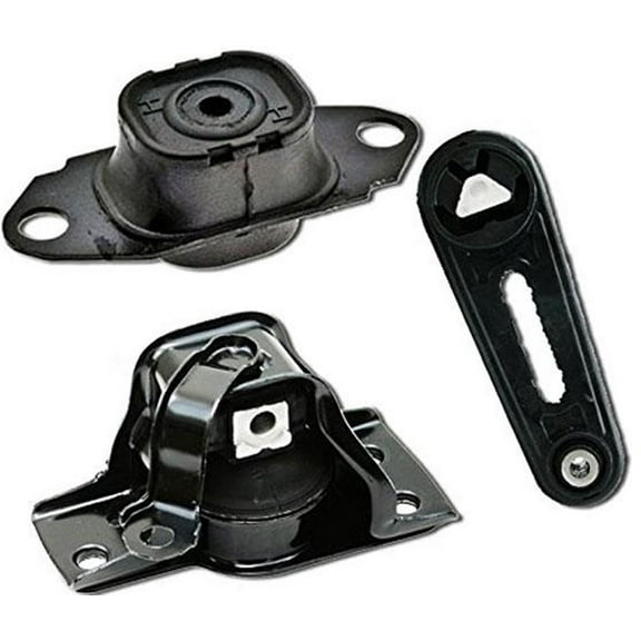 New Engine Mounts and Transmission Mount Kit 3Pc for Nissan Versa 1.6L 2007-2011