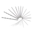 thumbnail image 4 of 25 piezas Perforadora de Aguja de Precisión con Brocas Helicoidales Juego de Brocas Helicoidales de Acero de Alta Velocidad Khall Tendencias, 4 of 6