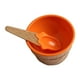 thumbnail image 2 of Bewildely Taza de helado para niños Postre para niños Mezcla de helado Tazón de PP con cuchara Vajilla Vajilla, verde Mostrada Naranja, 2 of 6