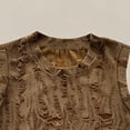thumbnail image 6 of ATOGUTA Boy Outfits Summer Kids Sleeveless Tank Tops and Shorts Set Athletic Tracksuit Size 0-13, Khaki, 6 of 7