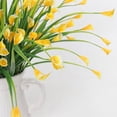 thumbnail image 4 of ZOELNIC 4 Bouquet Artificial Calla Lily Flower Wedding Table Plant Home Garden Decor , Red, 4 of 8