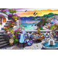 thumbnail image 2 of Ravensburger 300 pc Puzzle - Santorini Sunset, 2 of 2
