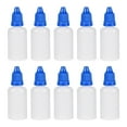 thumbnail image 6 of Uxcell 1 oz Empty  Small Mouth Squeezable Dropper Bottle Plastic Blue 20 pcs, 6 of 6
