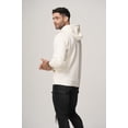 thumbnail image 3 of 7.75oz Mid Weight Classic Pullover Fleece Hoodie | Cotton Blend Unisex Decorator Blanks Style 717, 3 of 6