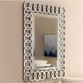 thumbnail image 1 of Afina ML-3042-R 30 x 42 in. Modern Luxe Rectangle Decoarative Scallop Mirrors, 1 of 1