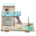 thumbnail image 5 of Seyurigaoka 3D Puzzle Wooden Craft Kit, Boutique Castle Model DIY Building Toys, 5 of 8
