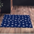 thumbnail image 5 of Office Decor Rug, Wall Hanging Rug, Blue Rug, Personalized Gifts, Nautical Compass Sail Anchor Rug, Boy Room Rugs, Kids Rugs, Navy Blue Rug, 2'x3' - 60x90 cm, 5 of 8