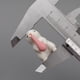 thumbnail image 3 of De Simulación De Pascua Chef Rabbit Bunny Dolls Micro Paisaje Decoraciones 12 Piezas Minnieouse HA039128-00, 3 of 6