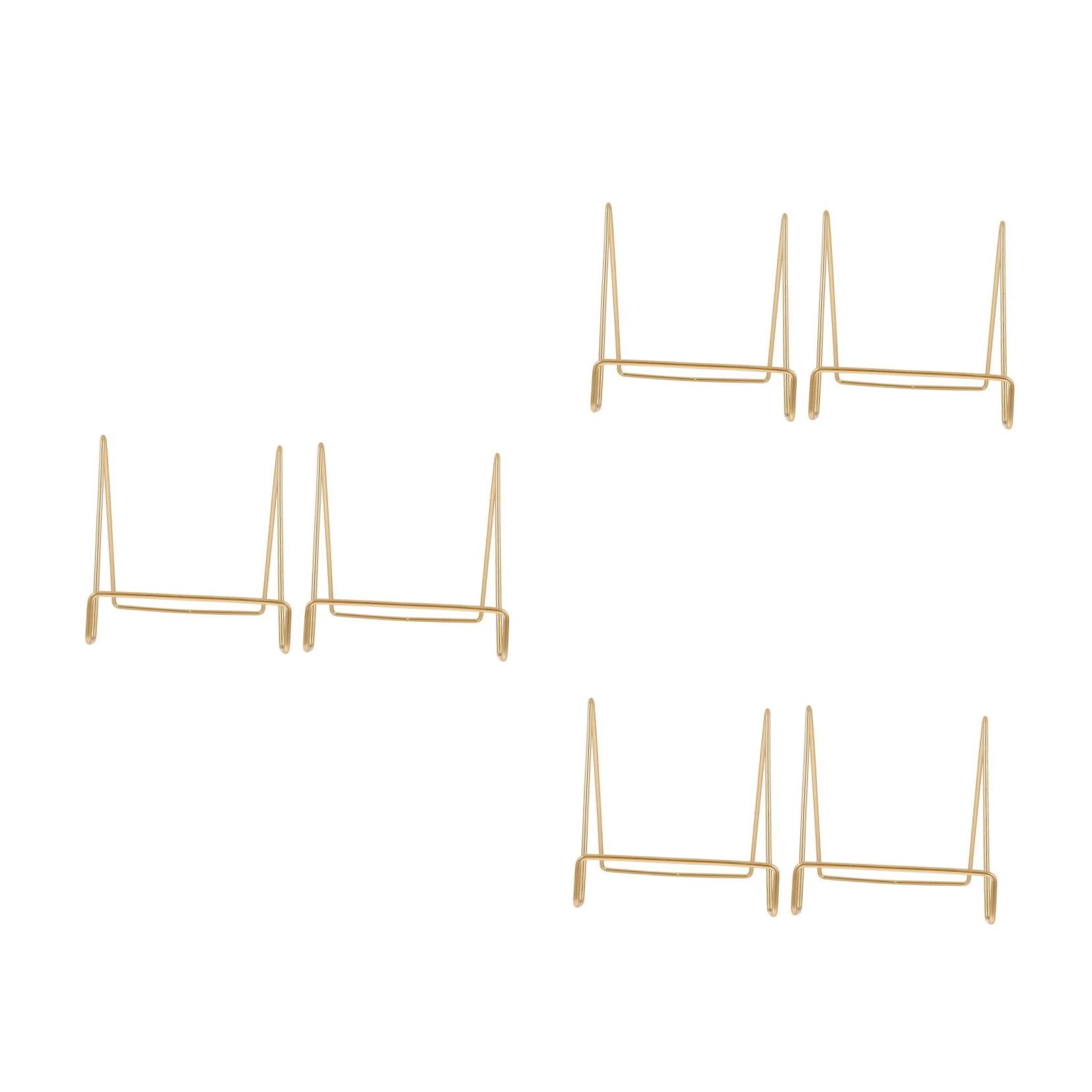 Raindrops Metal Easel Stand - Display Holder for Books, Plates, Photos, Postcards and Various Items