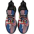 thumbnail image 2 of Puerto Rico with Flor de Maga Shoes Trail Running Shoe Non-Slip Breathable Comfortable Sneakers Black Size 11.5, 2 of 7