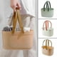thumbnail image 2 of Portable Bath Basket Silicone Handle Large Capacity Bathroom Wash Storage Basket, 2 of 5