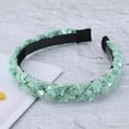 thumbnail image 6 of Unique Bargains 1 Pc Fashion Sequins Headbands for Women Green, 6 of 6