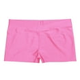 thumbnail image 4 of iiniim Girls Gymnastics Dancewear Athletic Ballet Dance Gym Yoga Workout Booty Shorts Activewear Pink 6, 4 of 7