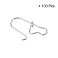 thumbnail image 3 of Uxcell Fishing Snaps, 101LBS Swivel Tackle Kit Fishing Clips, Silver 100 Pack, 3 of 5