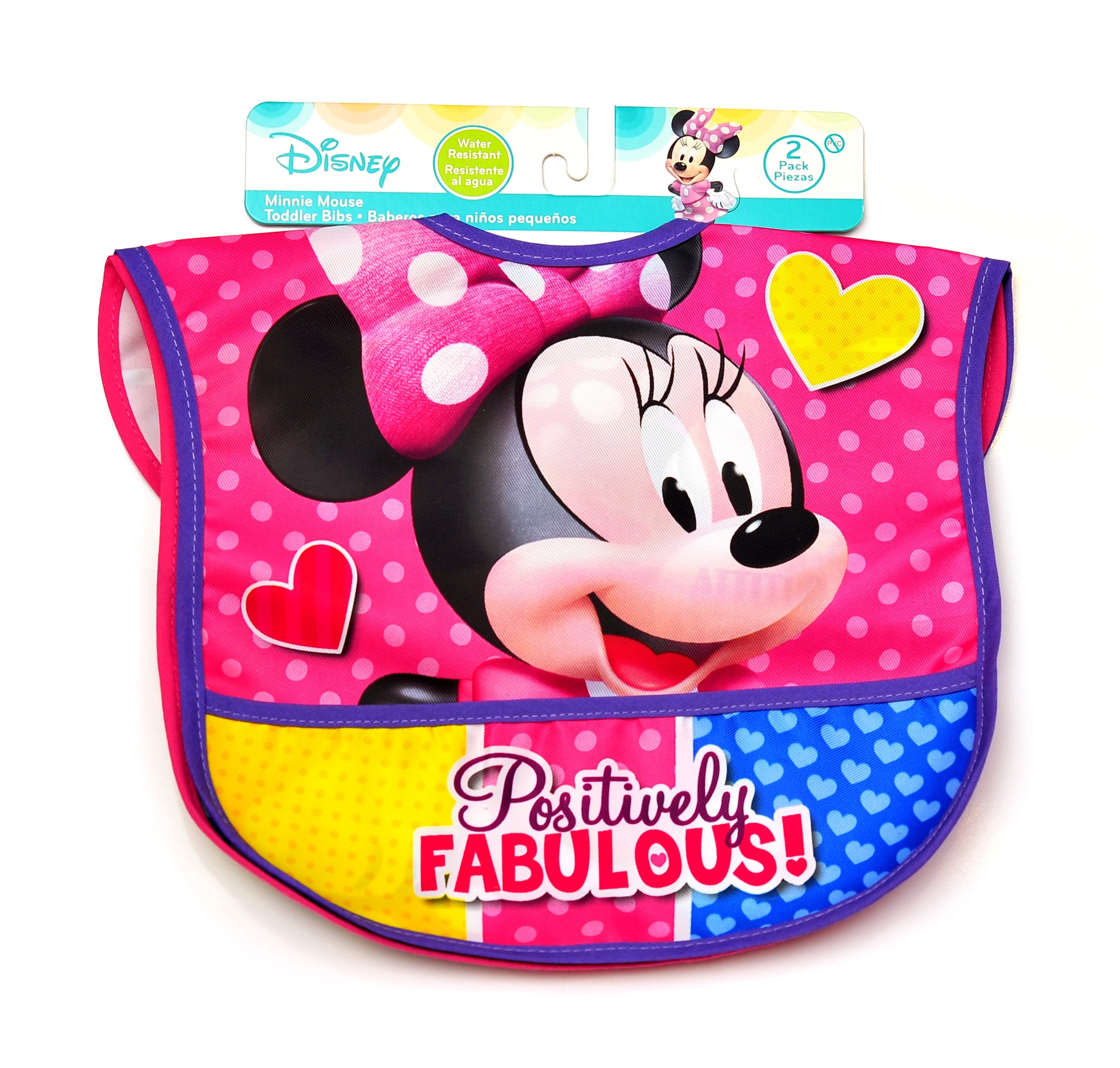 minnie mouse bibs