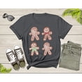 thumbnail image 5 of Merry Christmas Cookies Xmas Gingerbread Man Dessert Design T-Shirt Christmas Lover Gift T Shirt for Men Women Kids Boys Girls Teens Tshirt, 5 of 8