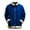 Blue, variant on KAUOD Kids Toddler Full Zipper Fleece Jackets Christmas Fuzzy-Lined Winter Coats Boys Girls Long Sleeve Thick Warm Outwear