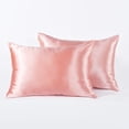 thumbnail image 3 of Home Soft Things 32 Momme Silk Cotton Pillow Sham Pillow Cover 1 piece- Russet Red- 20"x26", 3 of 7