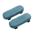 thumbnail image 1 of Almohadillas para reposabrazos de silla de oficina, funda extraíble, almohada ergonómica para el codo, reposabrazos para videojuegos Azul, 1 of 9