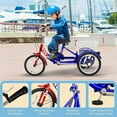 thumbnail image 5 of Lilypelle 16 inch Tricycle Kids Trikes for Beginner Riders, Single Speed 3 Wheel Bikes for Boys Girls, Low Step Through Three-Wheeled Bicycles with Rear Basket, 5 of 9