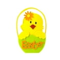 thumbnail image 2 of Fiaya Women Easter Gift Bag with Handle, 1Pc Creative Chicken Candy Present Bag, 7.1 × 4.3 inch Party Chicken Shape Bags for Wedding Birthday Holiday Party Easter Storage (Yellow), 2 of 2