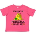thumbnail image 3 of Inktastic Someone in Pensacola Loves Me Beach Vacation Boys or Girls Toddler T-Shirt, 3 of 5
