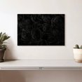 thumbnail image 2 of Elephant Stock Bed Of Black Roses Wall Art - Horizontal Canvas Wall Art - Living Room Wall Decor - Floral And Botanical Canvas - Black And Decor - 12" x 8", 2 of 8