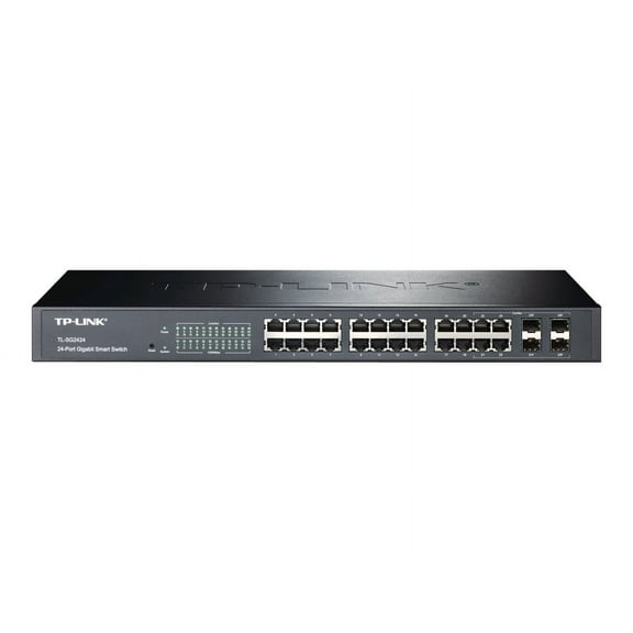 TP-Link Network T1600G-28TS 24-Port Pure-Gigabit Smart Switch with 4xCombo SFP Retail