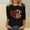 Black, variant on Goodtrade8 3/4 Sleeve Tops for Women Spring Pullover Holiday Valentine Plus Size Crew Neck Womens T-Shirts Trendy