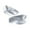 transparent-1, variant on 1 Pair of Transparent Gel Heel Wedges Cushions Pad for Height Increase and Ankle Support Suitable for Various Shoe Types