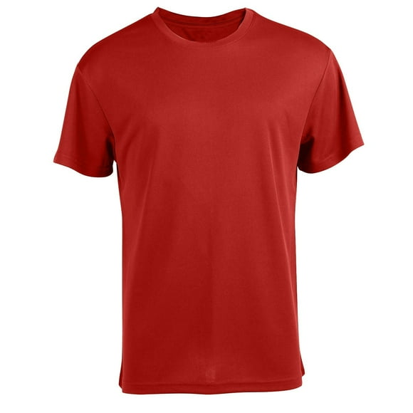 AherBiu Men T Shirts Quick Drying Crew Neck Stretch Breathable Tees Summer Casual Athletic Running T-Shirt