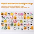 thumbnail image 5 of Halloween Glow Ring - 50 LED twinkle ring, perfect for adults attending Halloween parties in the dark, perfect for birthdays and Halloween celebrations, 5 of 8