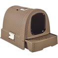 thumbnail image 1 of Keter Caja de Arena y Transportadora para Gatos, Caja Sanitaria con Filtro de Olores, Bandeja Extraíble y Puerta Frontal., 1 of 4