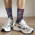 thumbnail image 6 of KLL Cool Red Off-Road Vehicle Print Cool Socks Men's Women's Crew Socks Funny Crazy Novelty Stockings, 6 of 6
