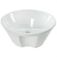thumbnail image 2 of Nameeks Caracalla CA4141-One Hole Caracalla 16-14/15" Ceramic Vessel Bathroom Sink - White, 2 of 4